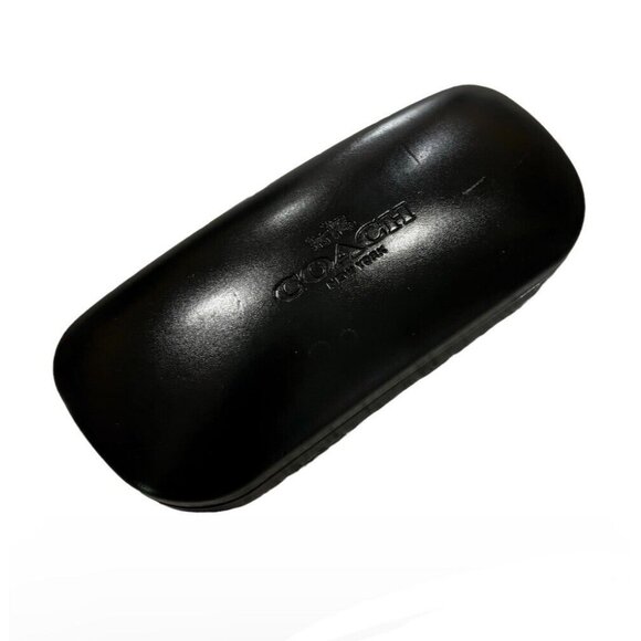 Coach Accessories - COACH New York Black Hard Clamshell Eyeglass Sunglass Case